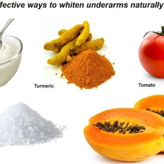 How To Whiten Underarms Naturally At Home