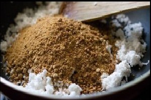 Rice Coconut Modak Recipe stuffing