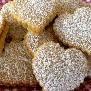 Heart Shaped Sugar Cookie Recipe filled with jam