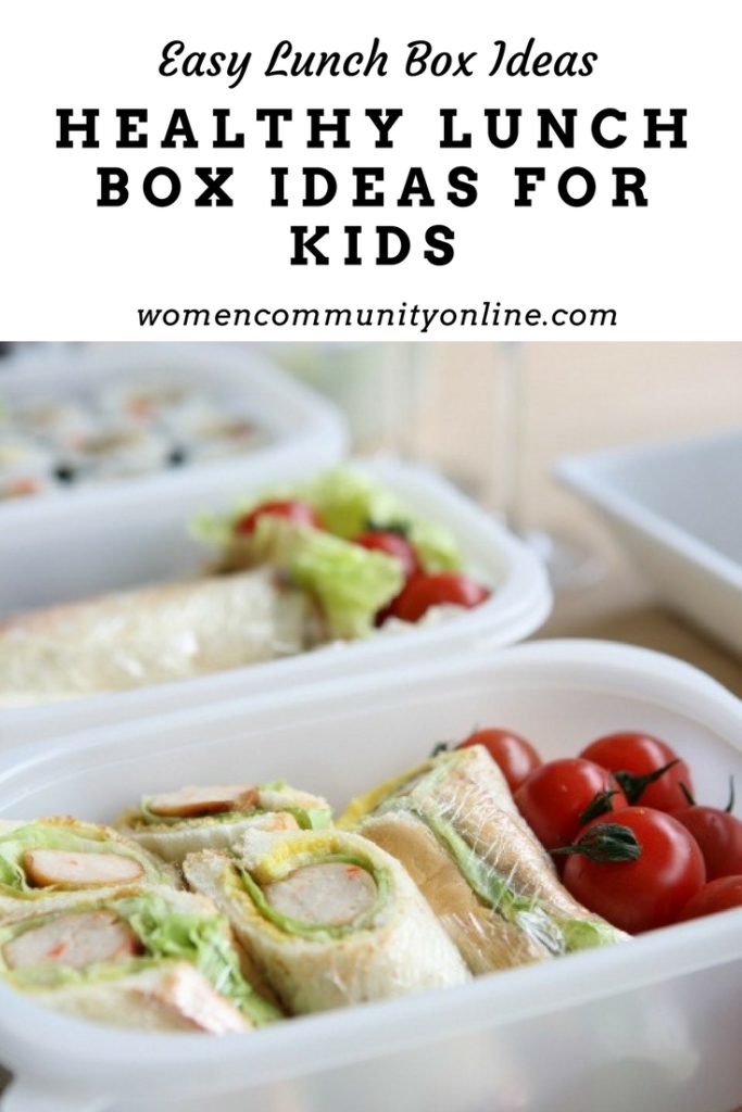Healthy Lunch Box Ideas For Kids - Women Community Online