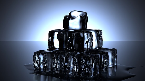 Ice cubes- Home Remedies For Open Pores On Face
