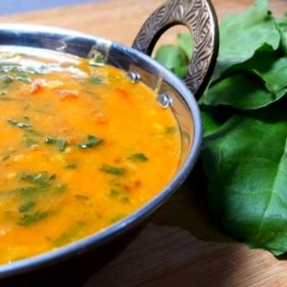 Dal Palak Recipe -Dhaba Style