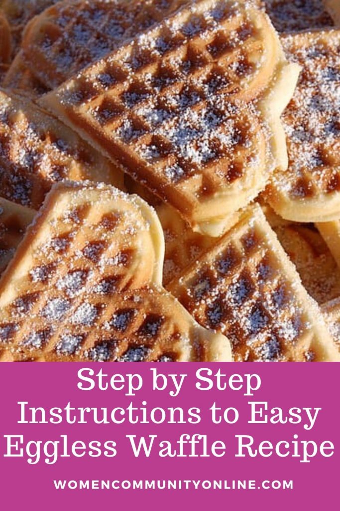 Eggless Waffle Recipe