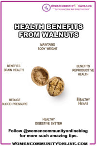 Health Benefits From Walnuts