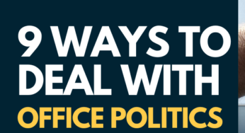 9 Ways to Deal with Office Politics