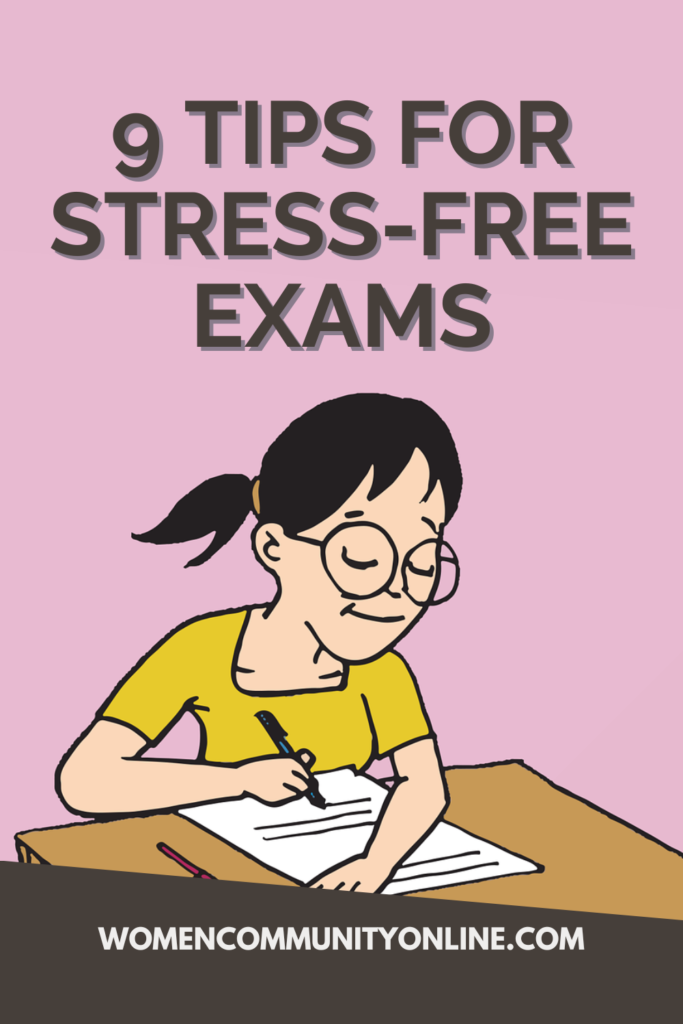 stress-free exams, 5 tips for exams, easy tips for exam preparation, stress-free examination