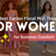 Best Cotton Floral Midi Dresses for Women for Summer Comfort