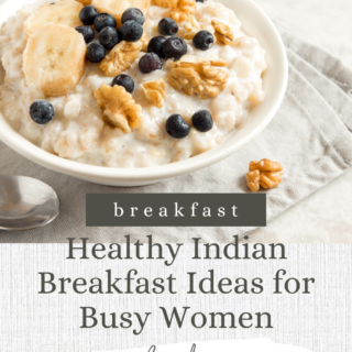 Quick and healthy Indian breakfast recipes including poha, chilla, idli, sprouts, and oats